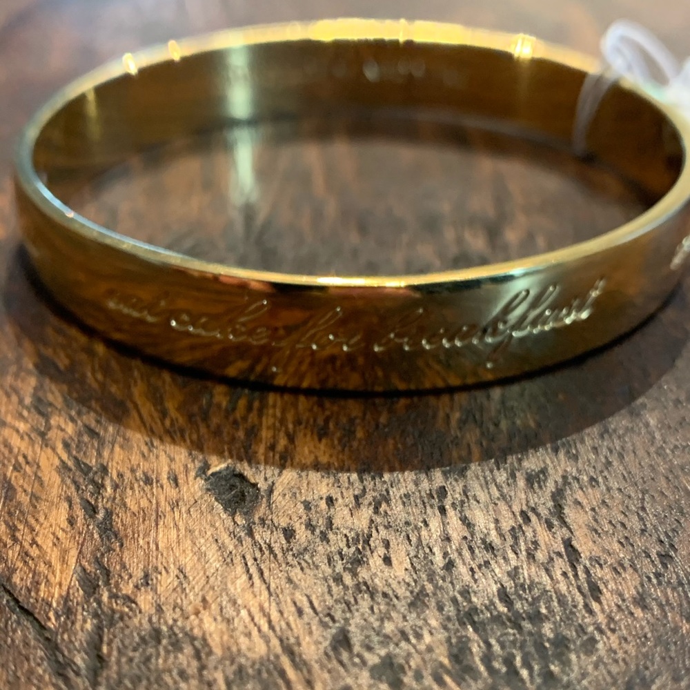 Kate Spade Gold Tone Bangle